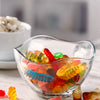 Dove Glass Bowl, Candy Bowl, Food Storage Container - CRYSTALIA GLASS